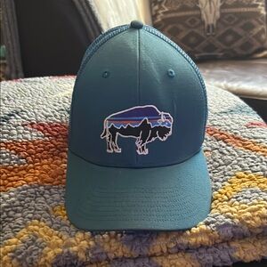 Patagonia Blue Trucker Hat
